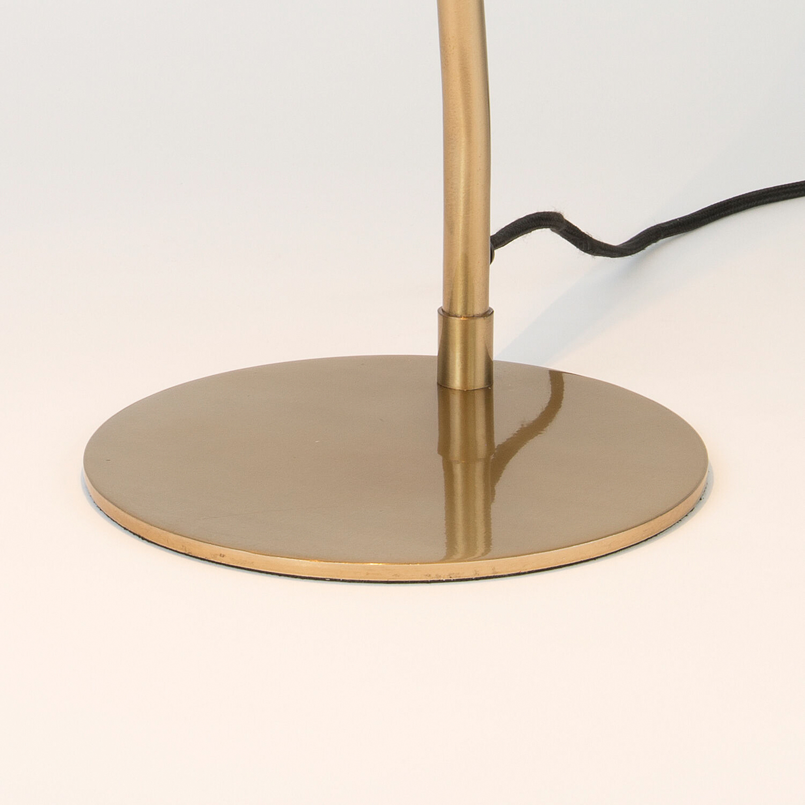Bordlampe ADEA, svart/gull, høyde 61 cm, metall, E27