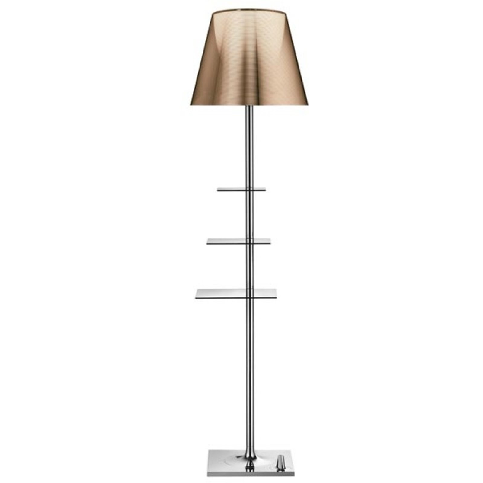 Bibliotheque National Lampadar Aluminium Bronz - Flos