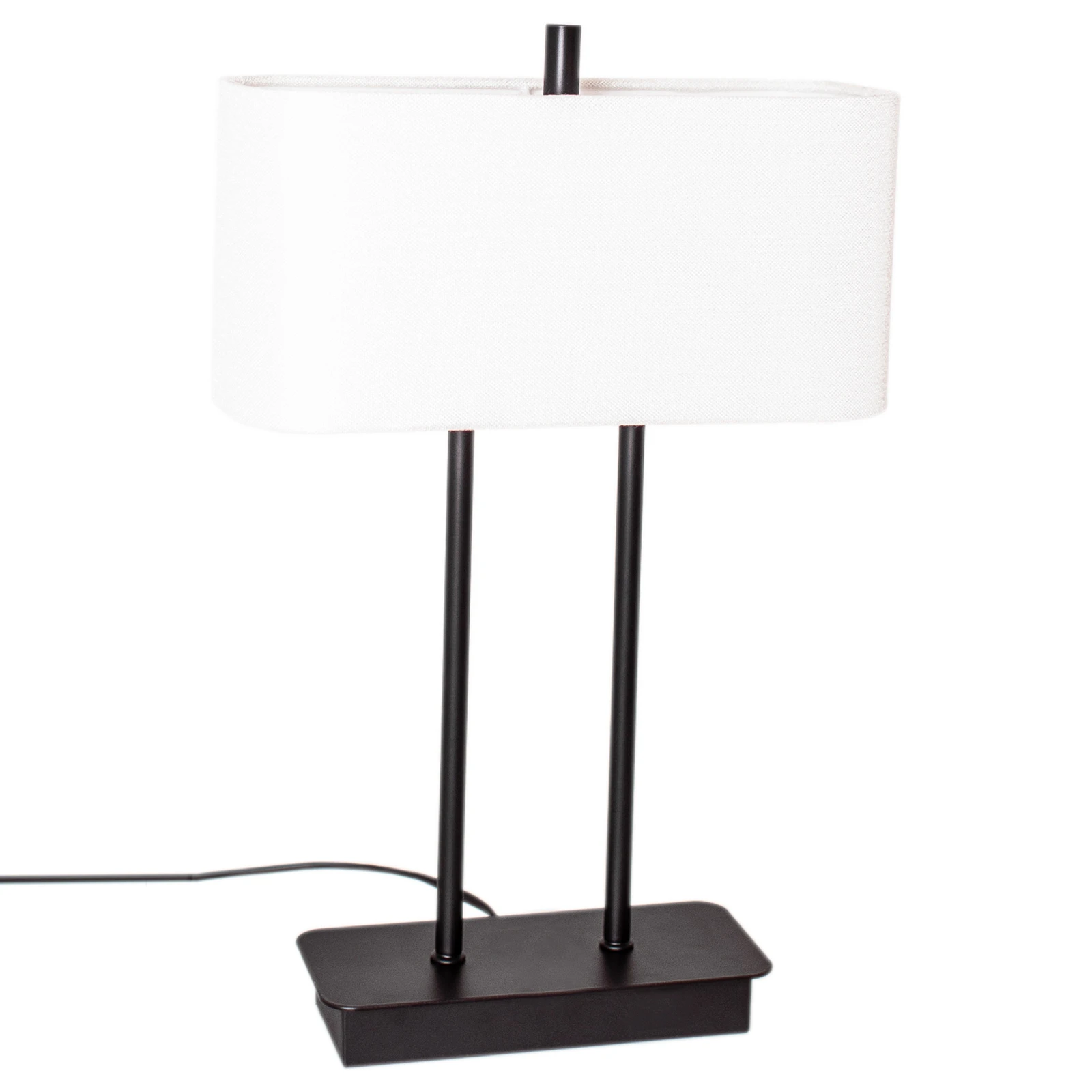 By Rydéns Luton stolní lampa, bílá/černá, 56cm