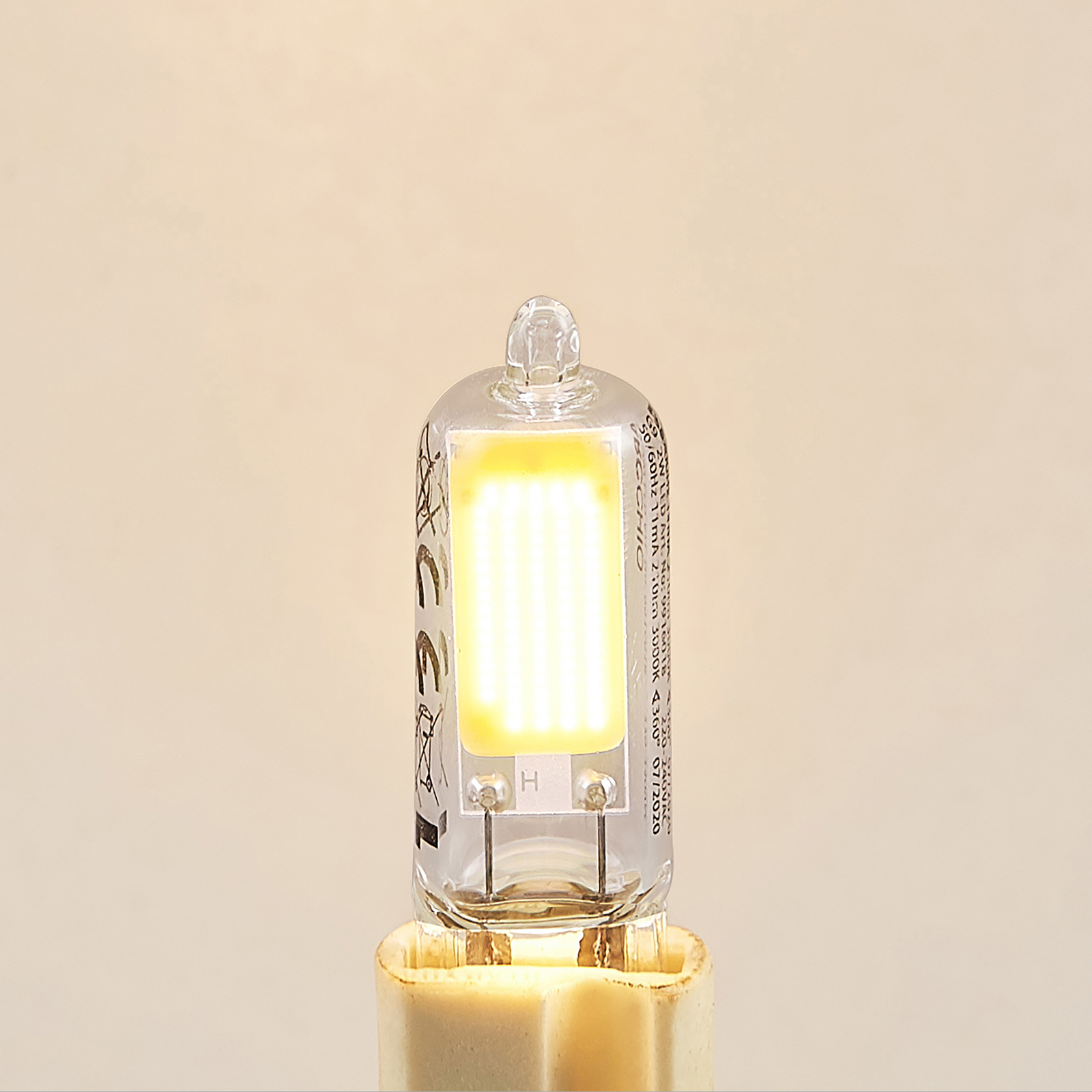 Arcchio LED-stiftlampa G9 2W 3 000 K