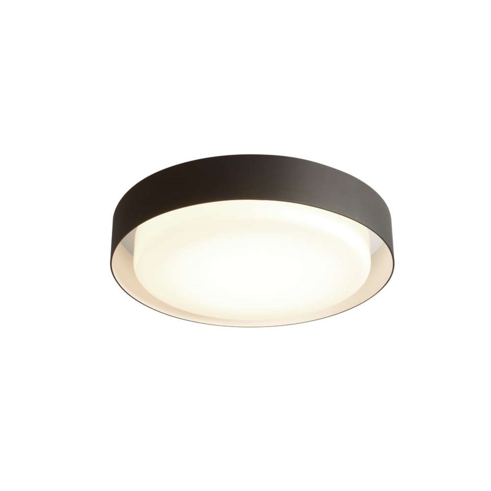 Plaff-On Aplică de Perete/Plafonieră Ø50 IP54 Black LED - Marset