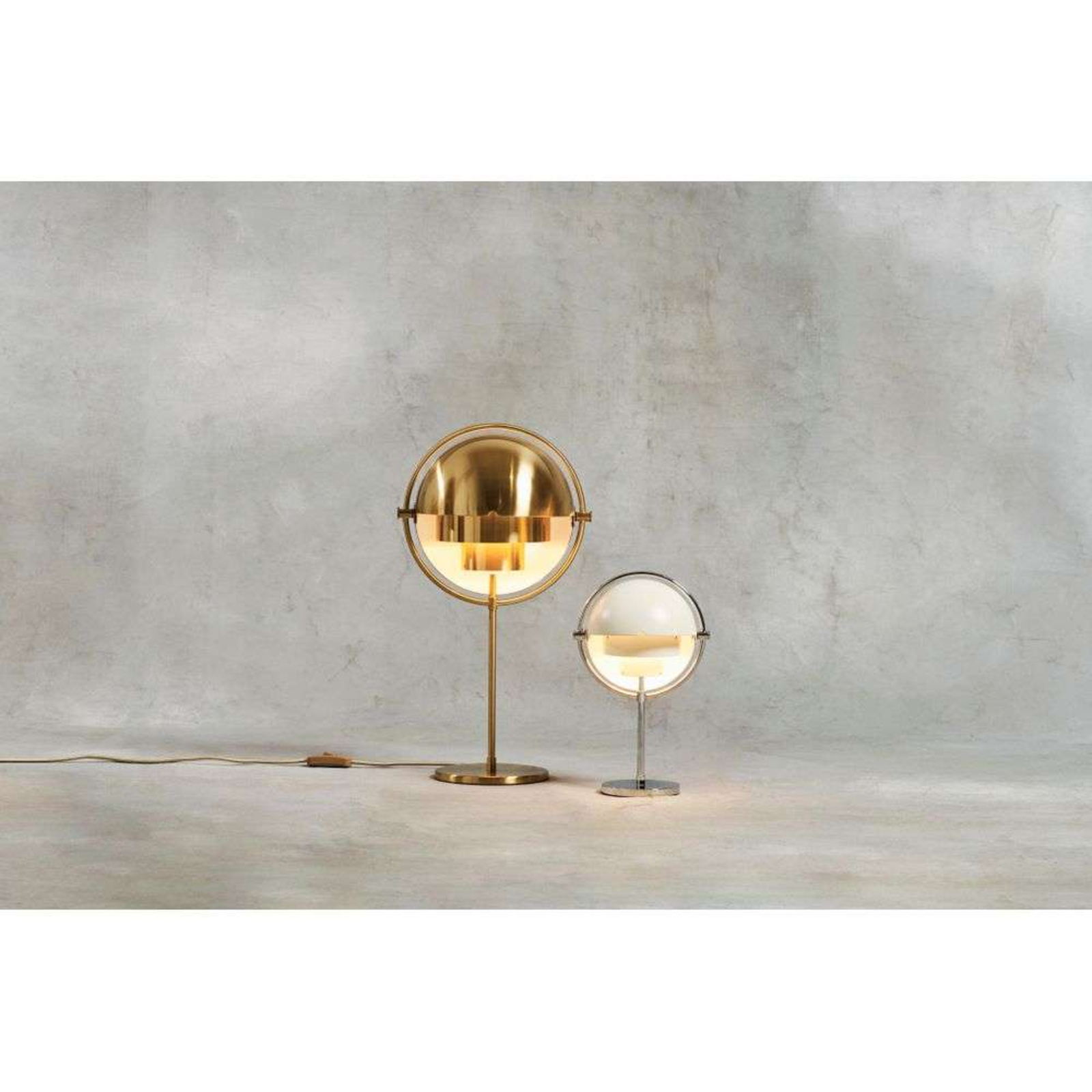 Multi-Lite Bordslampa Brass/Black - GUBI