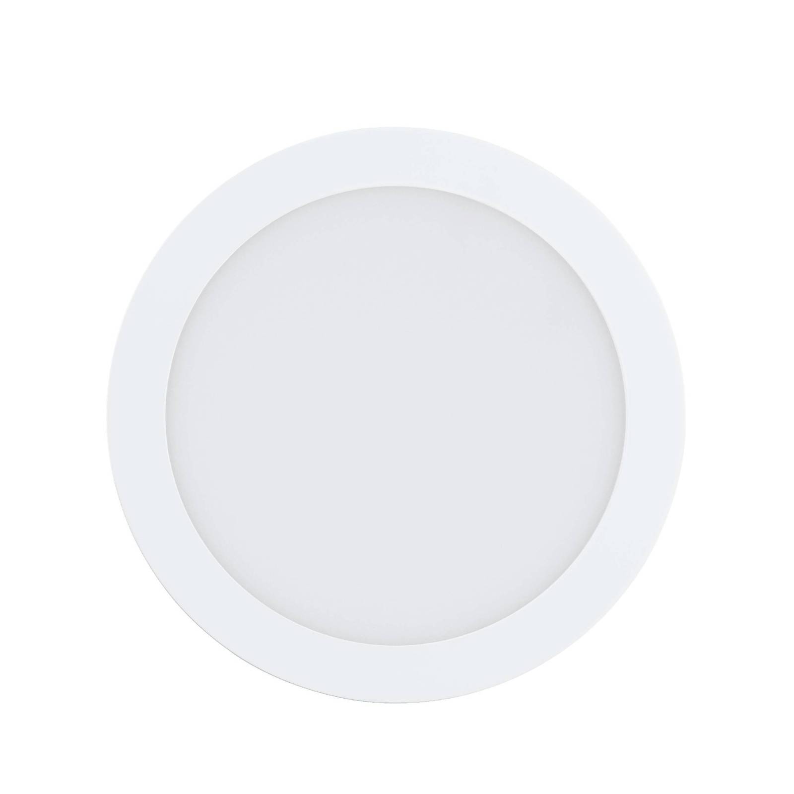 Eglo connect Fueva-C LED recessed light white 22.5 cm - Hallway - Ceiling Light Recessed - dimmable - Modern