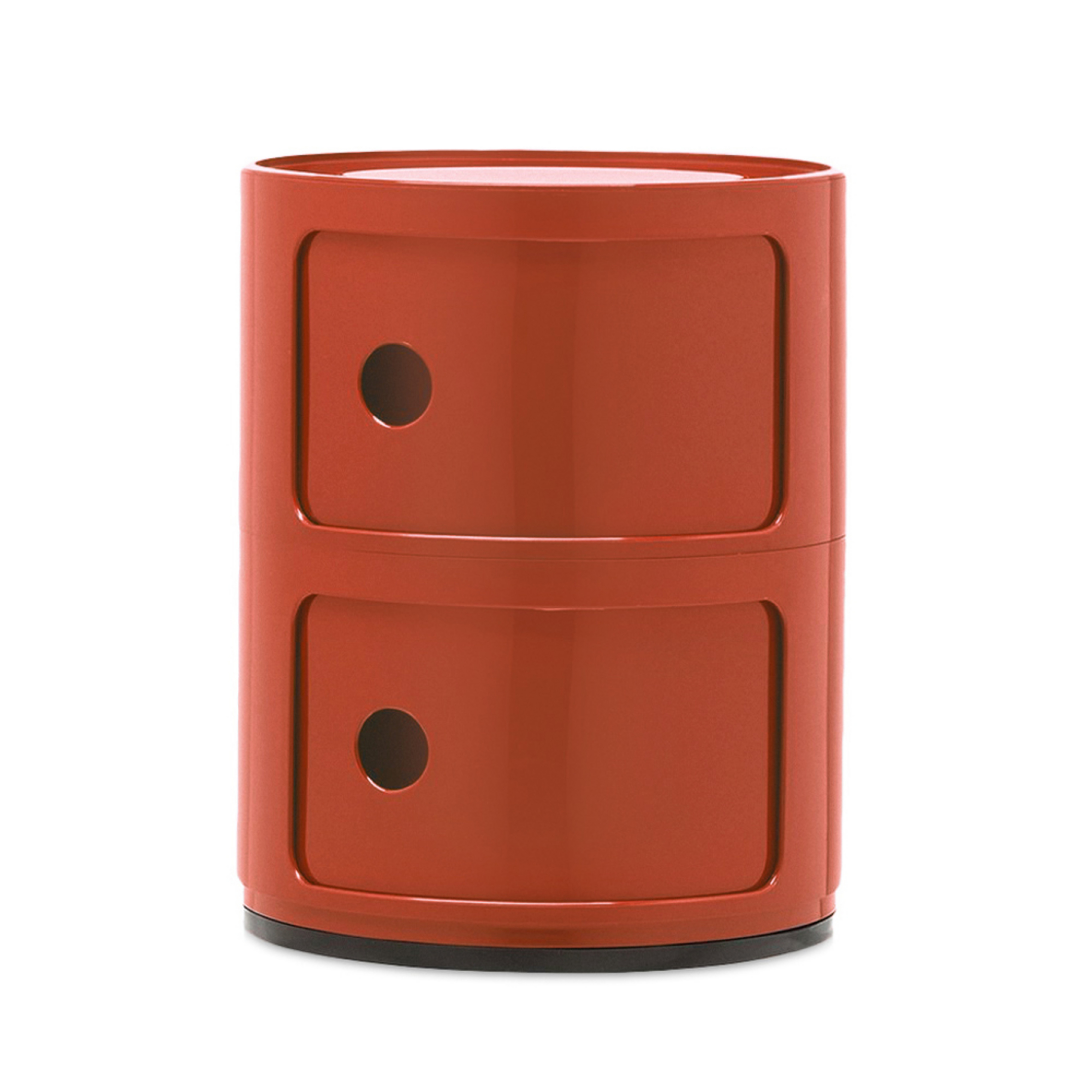 Componibili 2 Mesa Auxiliares Naranja - Kartell