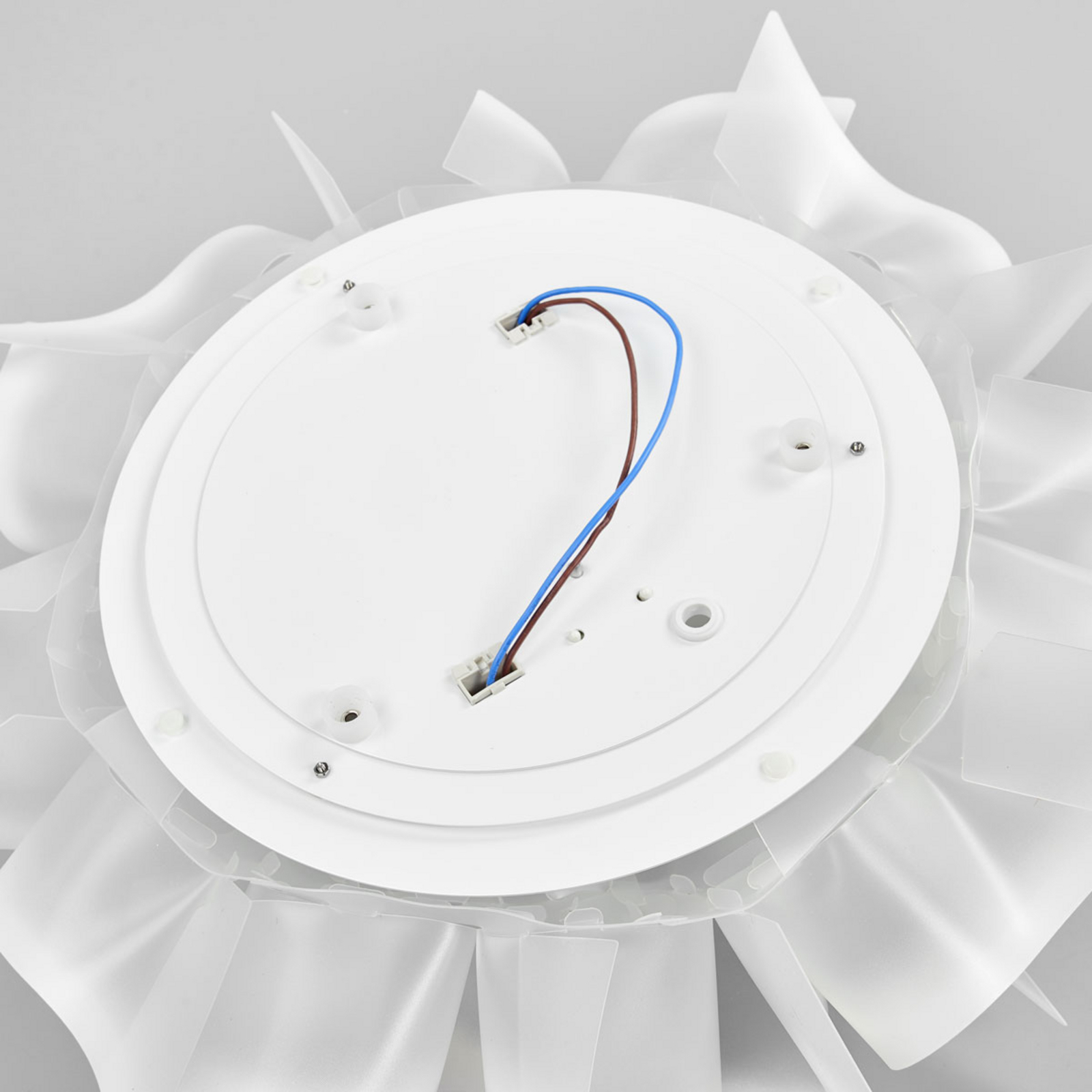 Slamp Veli plafonnier de designer, Ø 53 cm, opale