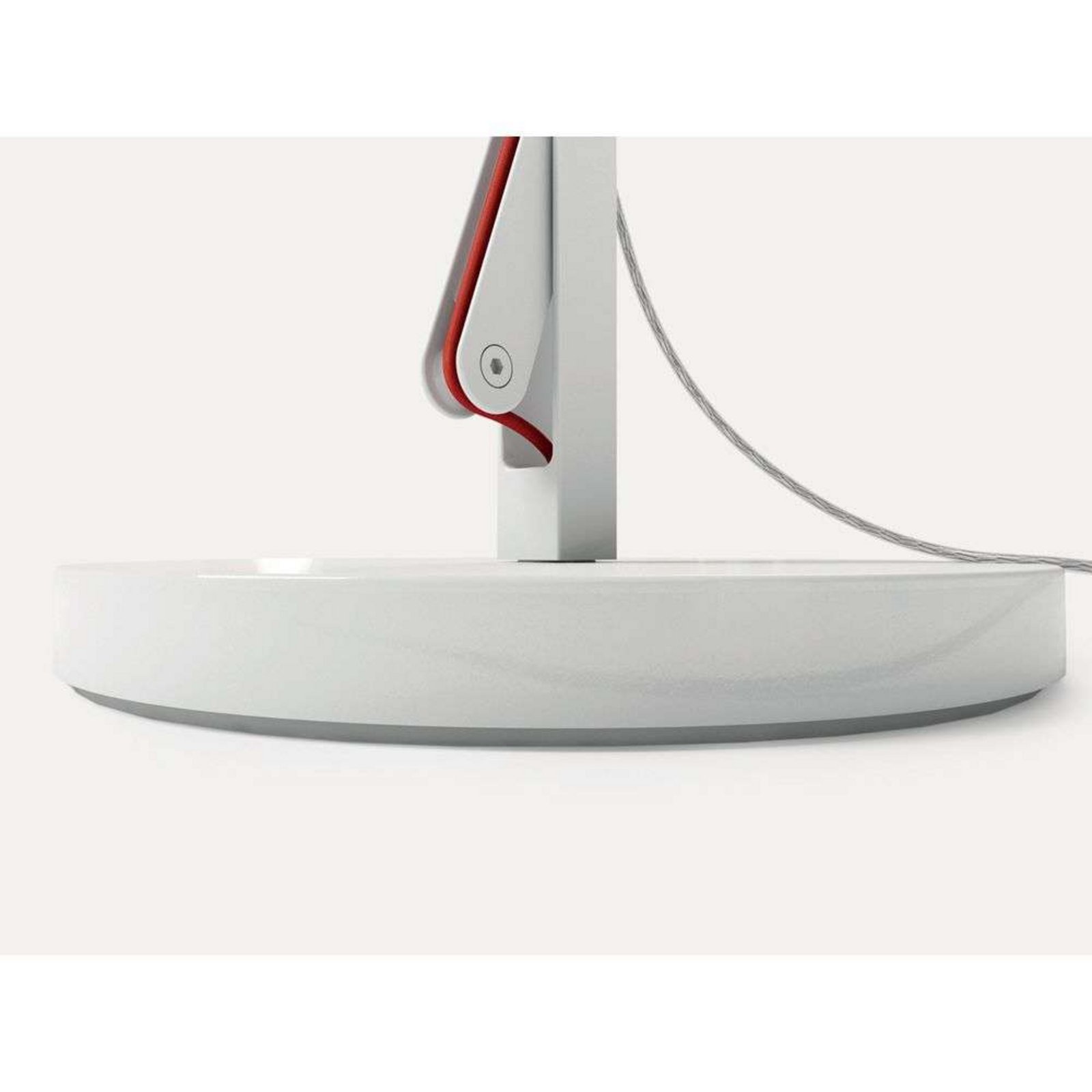 String F1 Floor Lamp DTW Matt White/Silver - Rotaliana