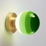 MARSET Dipping Light A2 LED-vegglampe grønnmessing