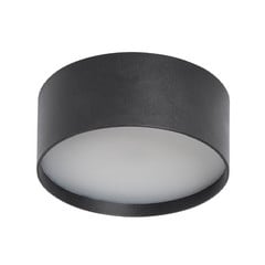 LED-loftlampe CMD 9094, Ø 15 cm, antracit, IP44, metal