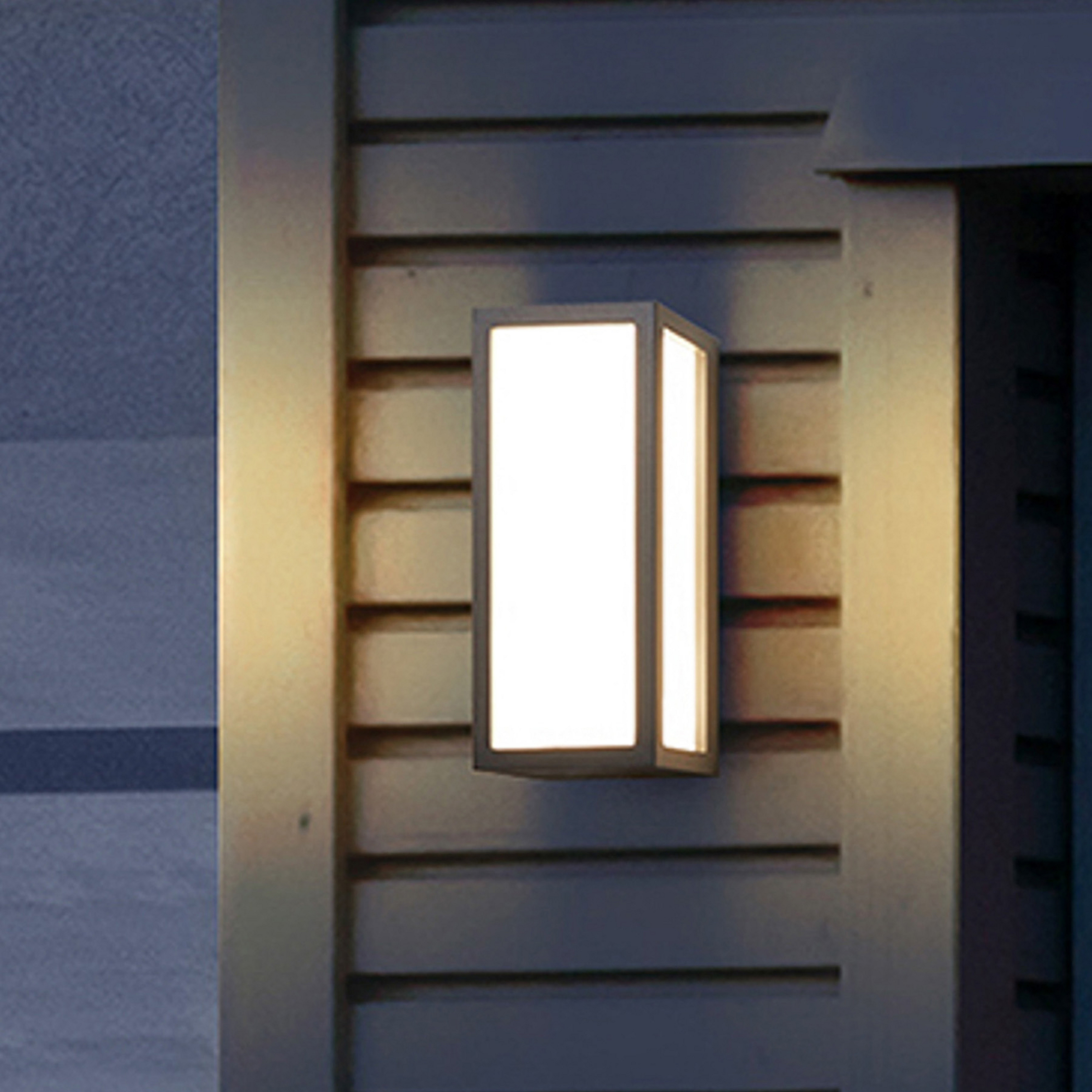 RZB HB 101 LED kültéri fali lámpa elöl/oldalt
