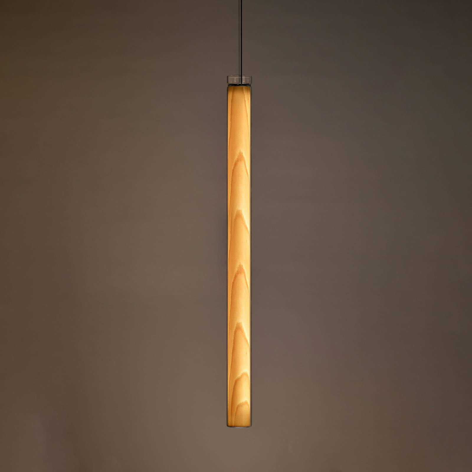 LZF Estela SV LED-hængelampe 90 cm bøg naturlig