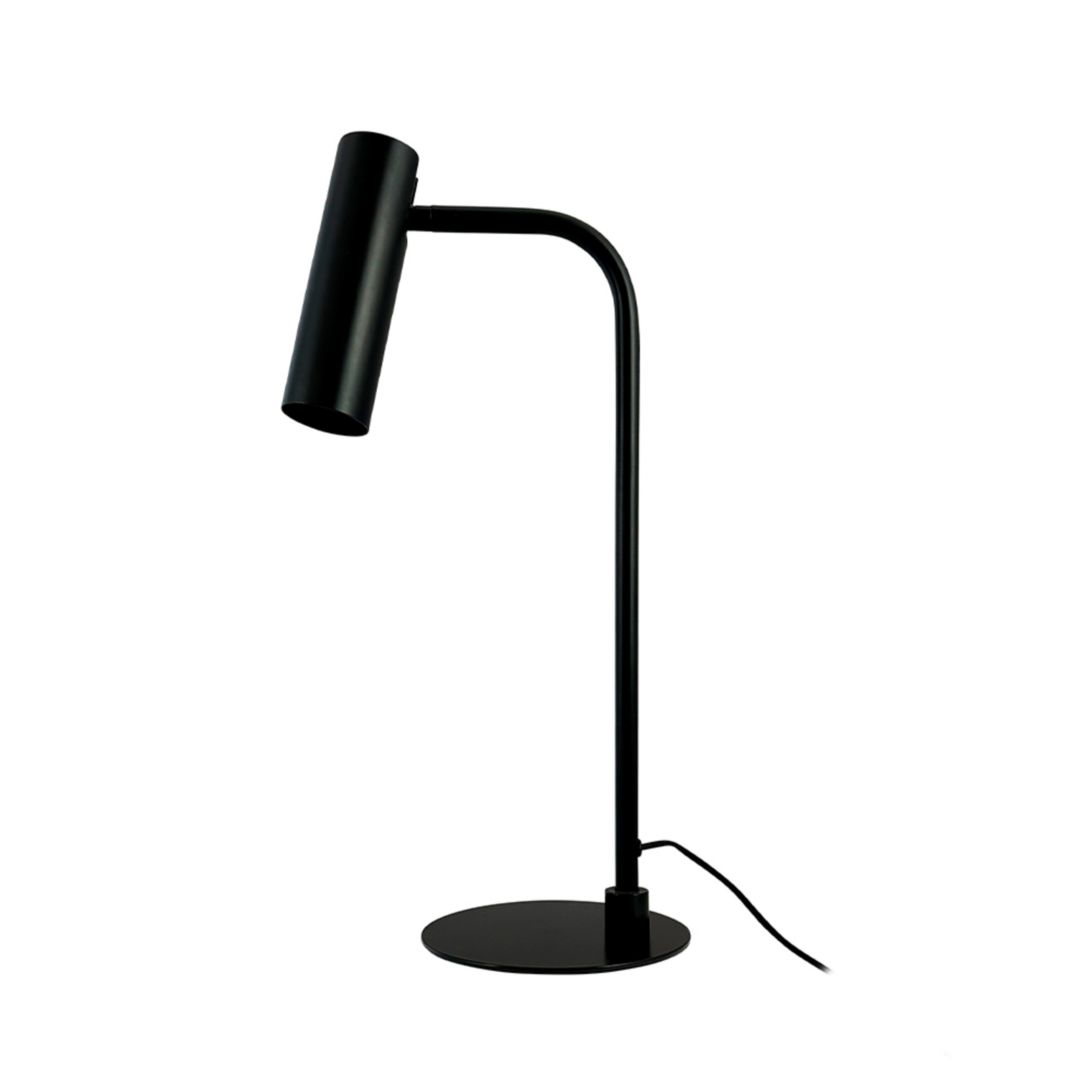 Candeeiro de mesa Skagerrak, preto, altura 50 cm - Dyberg Larsen