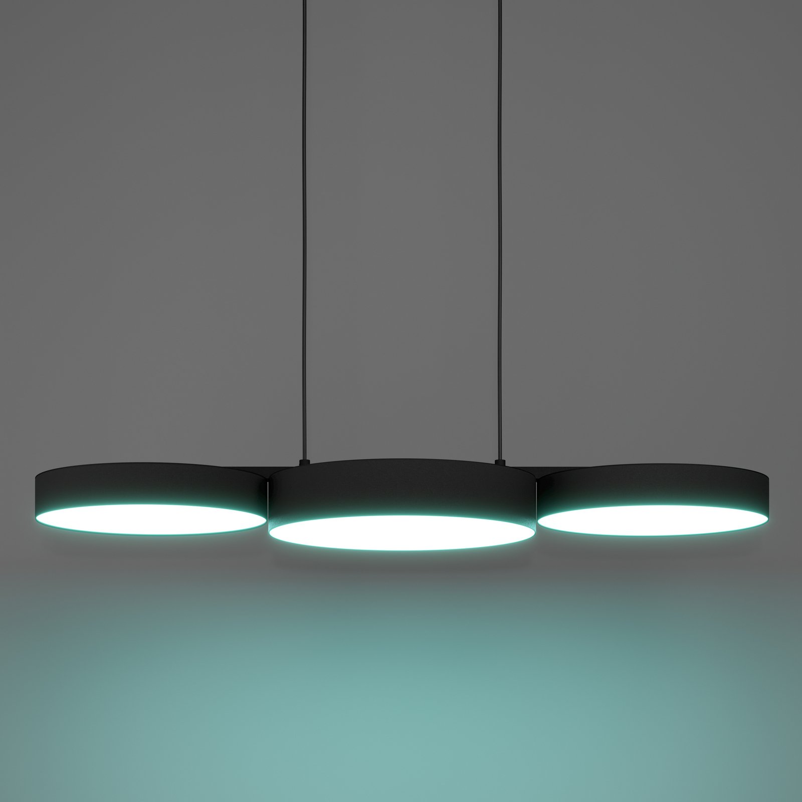 EGLO connect Smart LED-Hängeleuchte Barbano-Z, schwarz