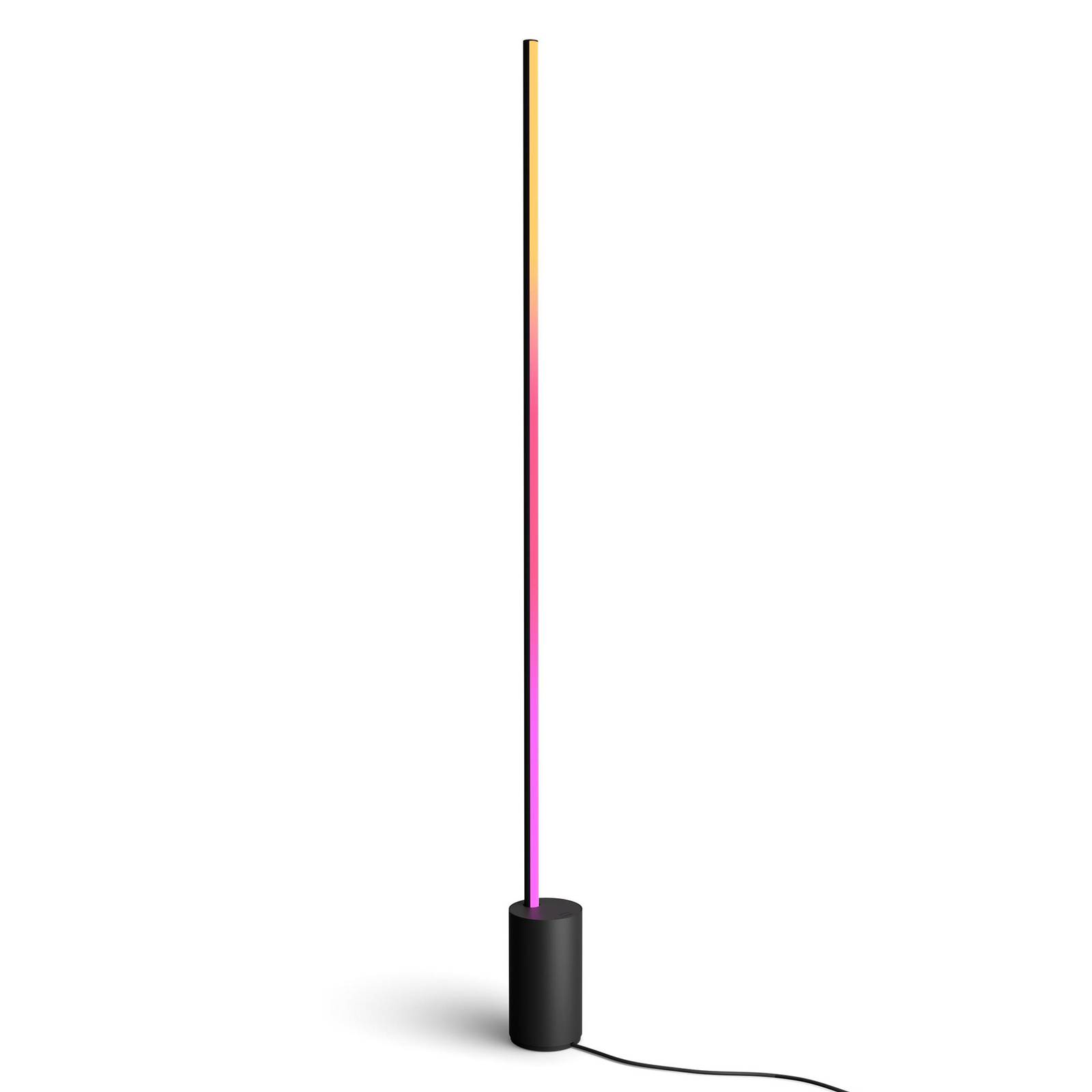 Philips Hue Gradient Signe LED floor lamp black - Living / Dining Room - dimmable
