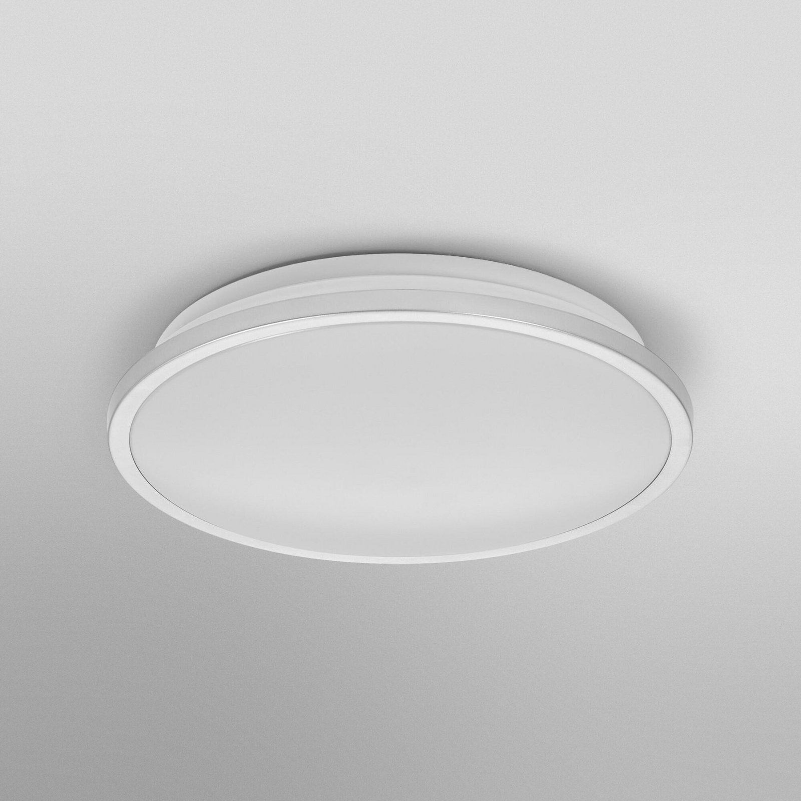 Plafonnier LED OSRAM BATHROOM, chrome, Ø 30 cm, IP44, CCT