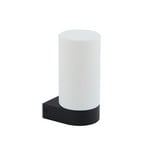Basolo Wandleuchte H17,2 IP44 Schwarz - Lucande