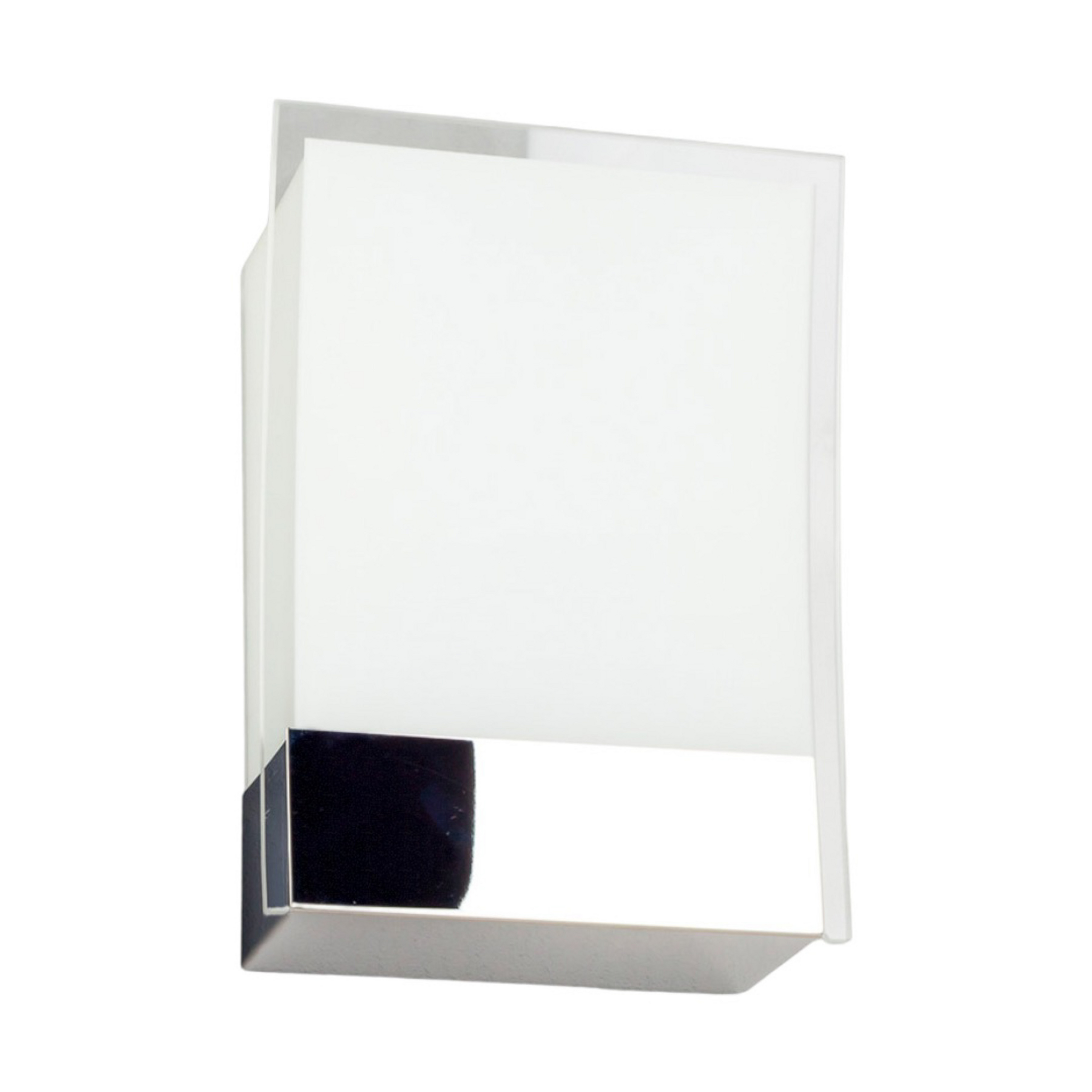 Malthe Wandlamp Chrome/Satin White - Lindby