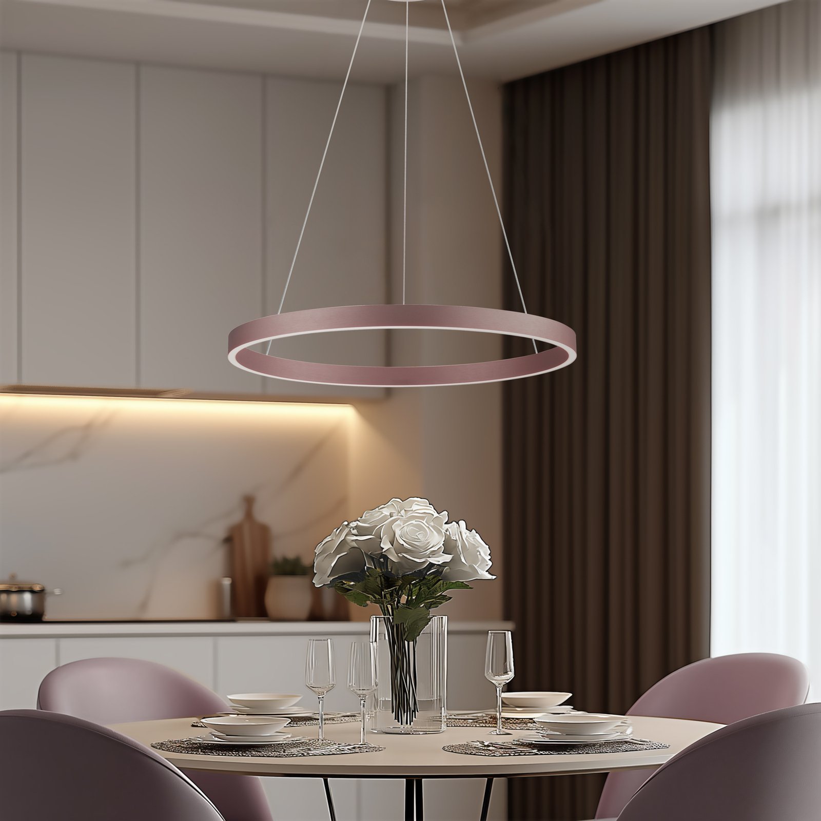Yonam 1 LED Smart Suspension Coffee - Lucande