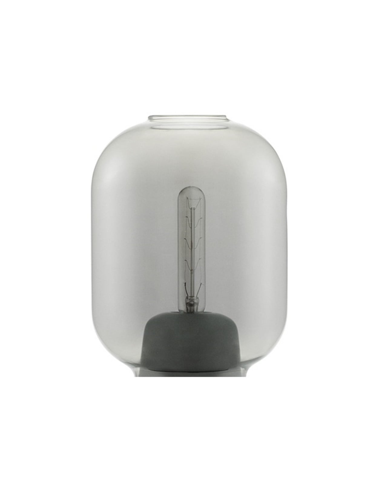 Amp Glas t/Bordlampe Røg Normann Copenhagen - Stue