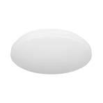 LED ceiling light Reva, Ø 31 cm, white, plastic, steel