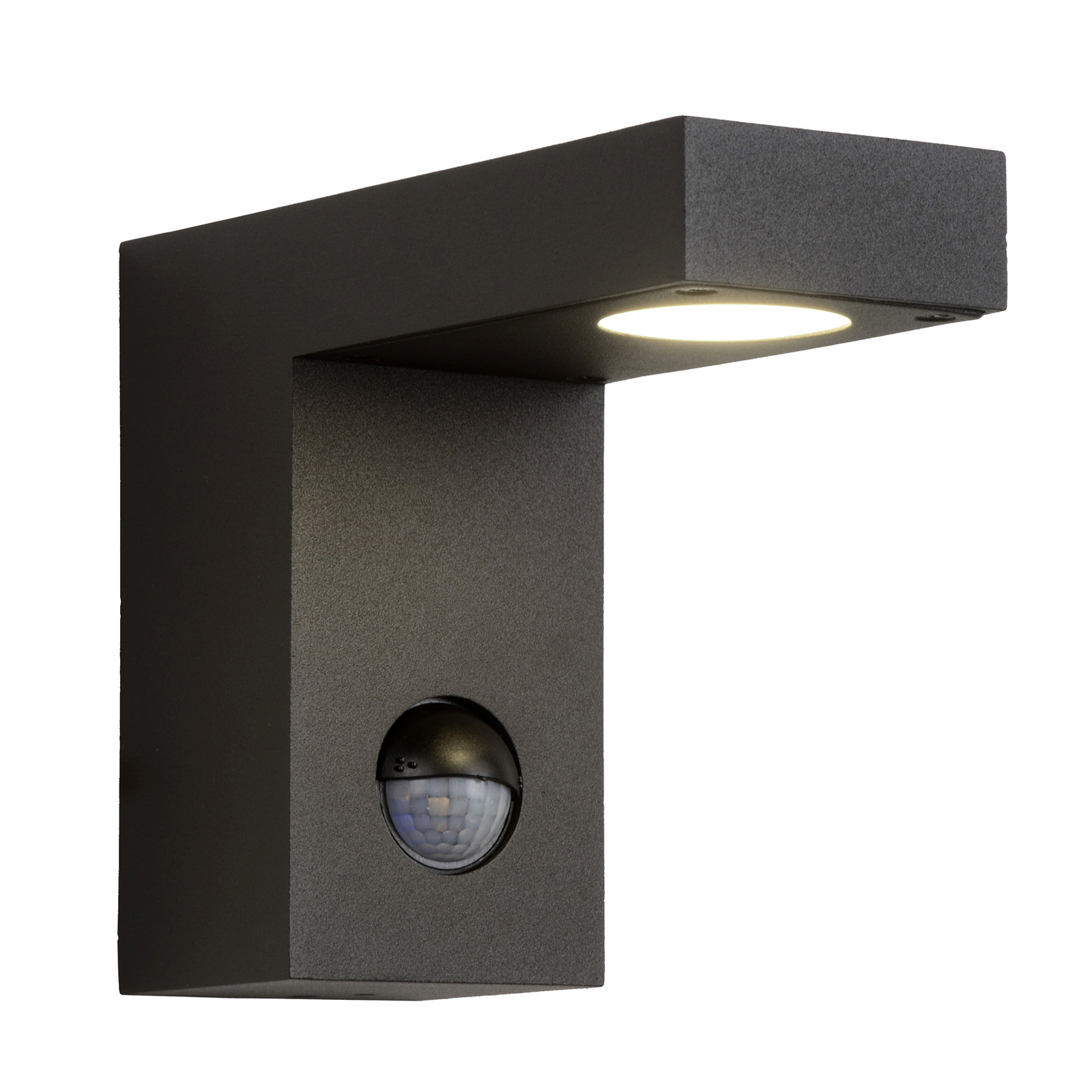 Texas LED outdoor wall light with a motion sensor