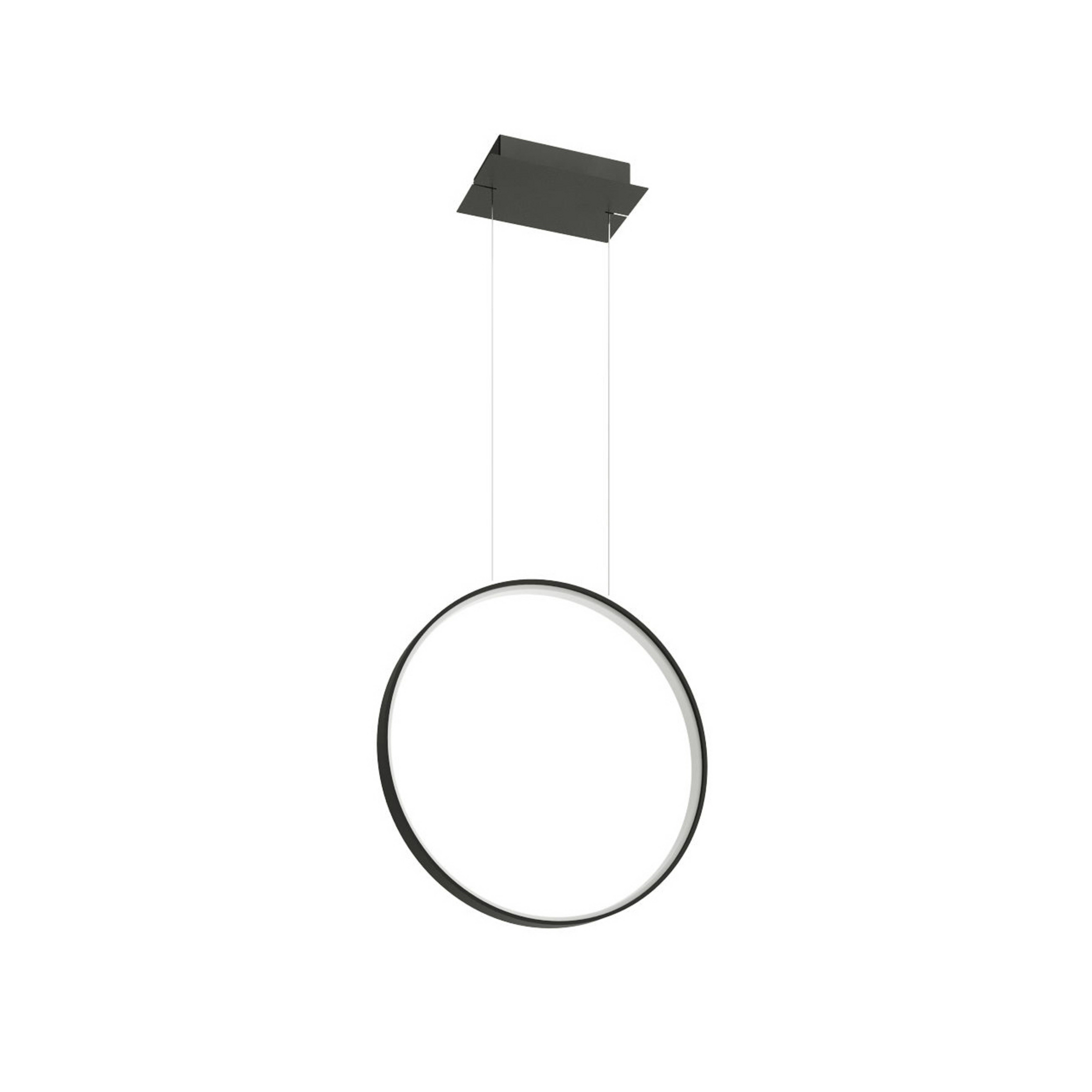 LED lógó világítás Rio 55, függőleges 3.000 K fekete