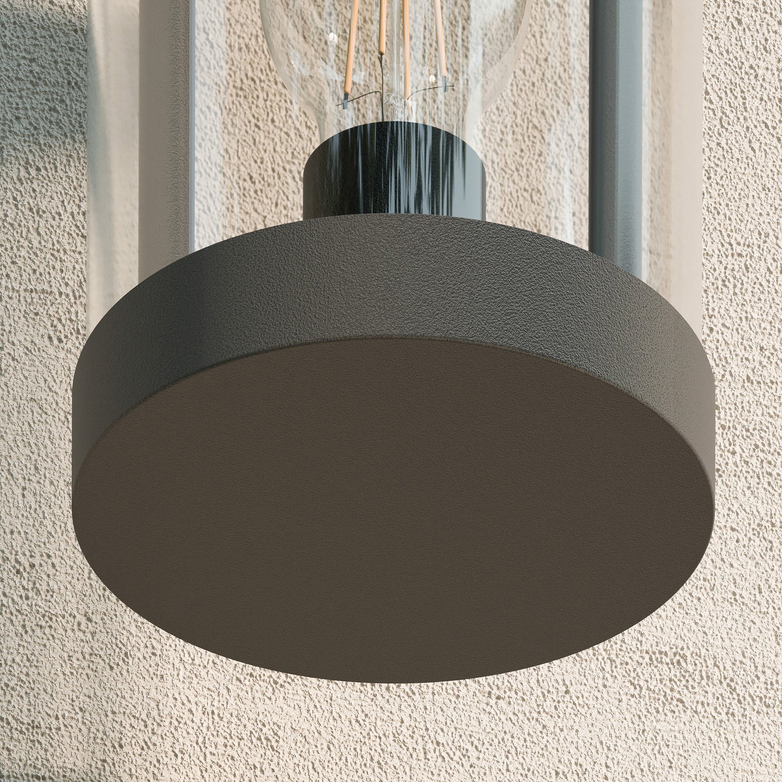 Cassian Candeeiro de Parede Exterior IP54 Dark Grey - Lucande