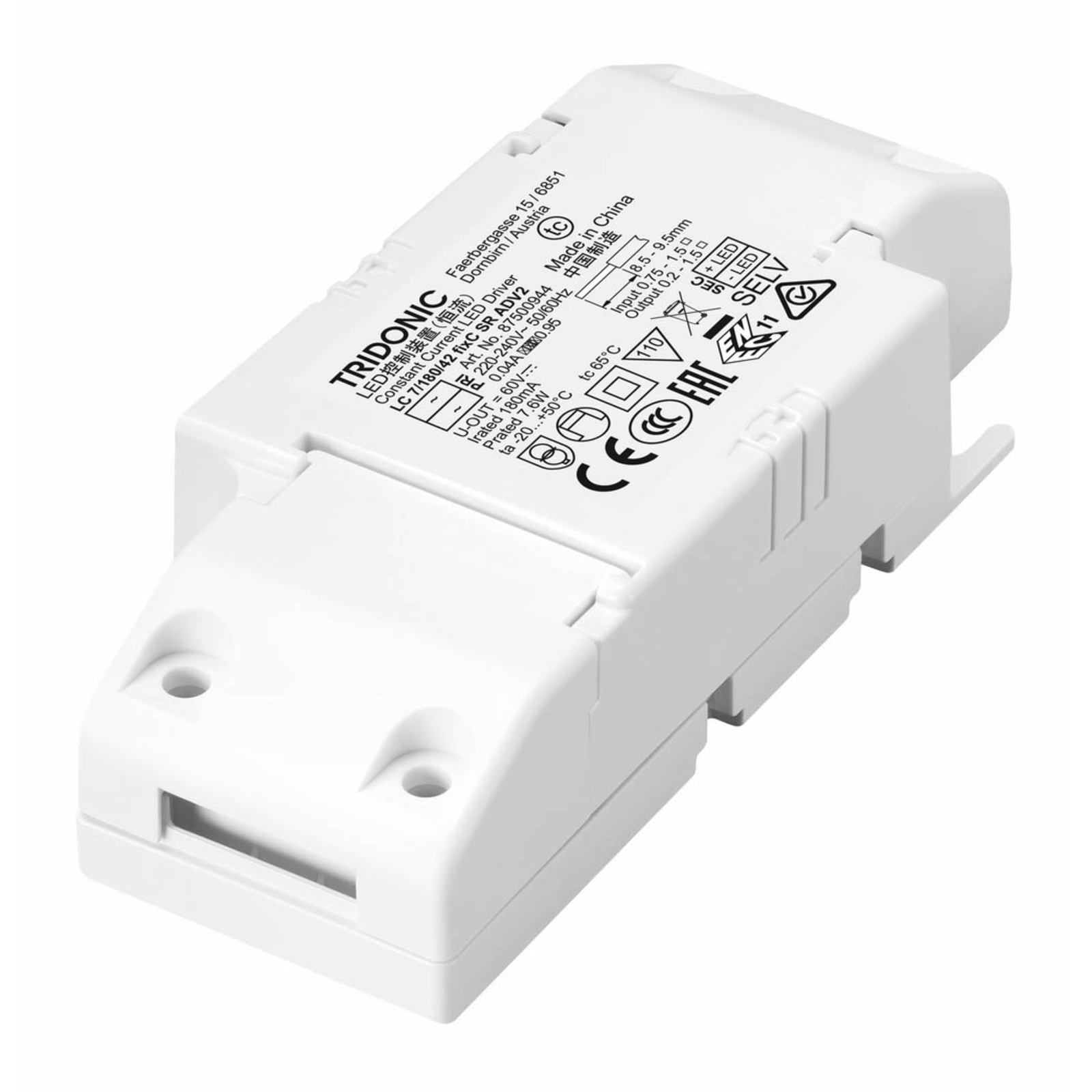 TRIDONIC LED driver LC fixC SR ADV2