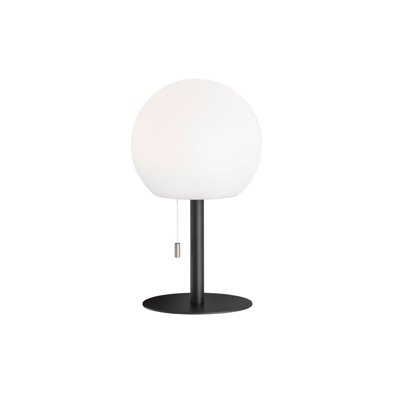 LED įkraunama stalinė lempa "Trivento", smėlio juodos spalvos