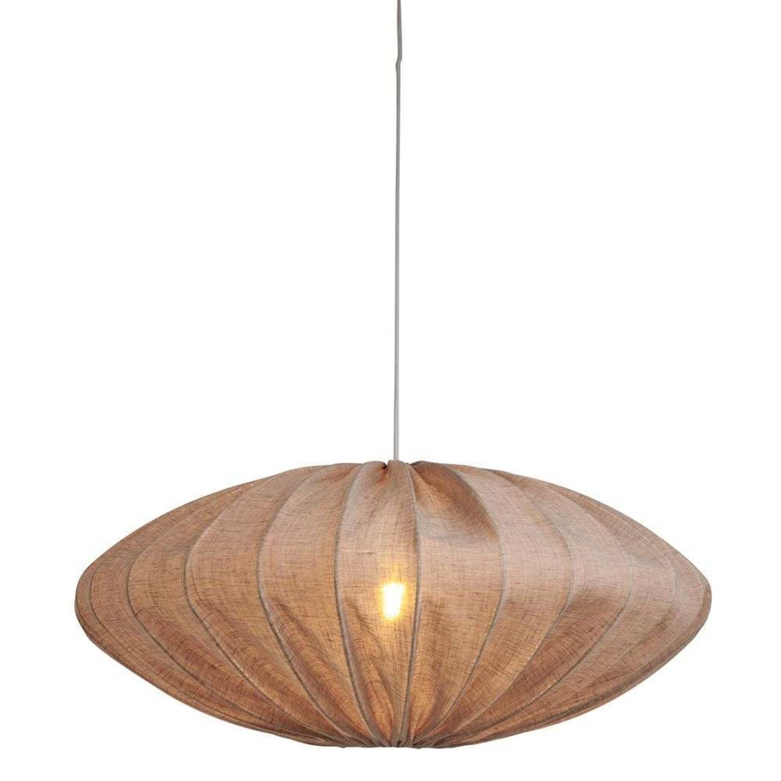 Ellipse 80 Abajur Linen Sand - Watt & Veke