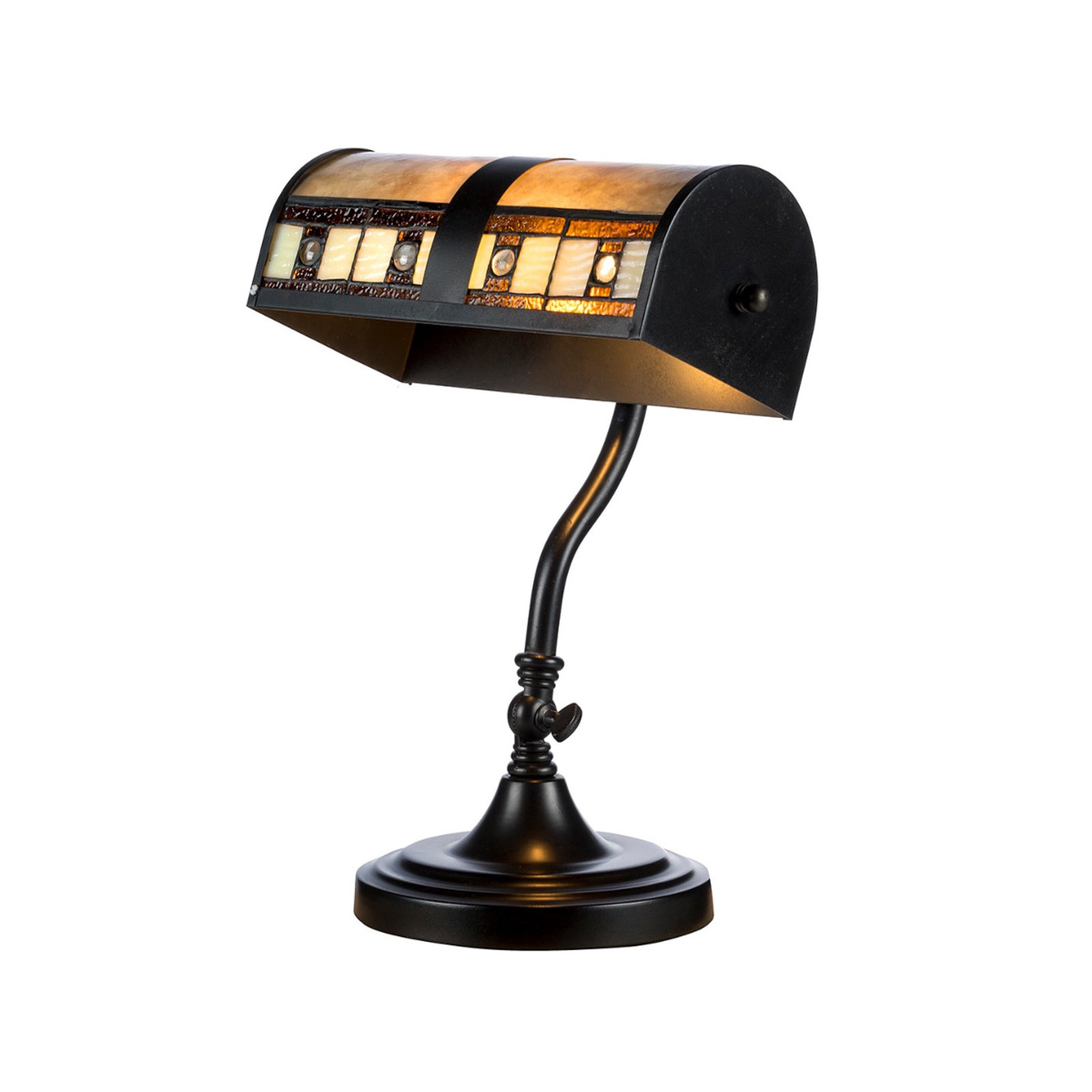 Namizna svetilka KT4613 v dizajnu Tiffany
