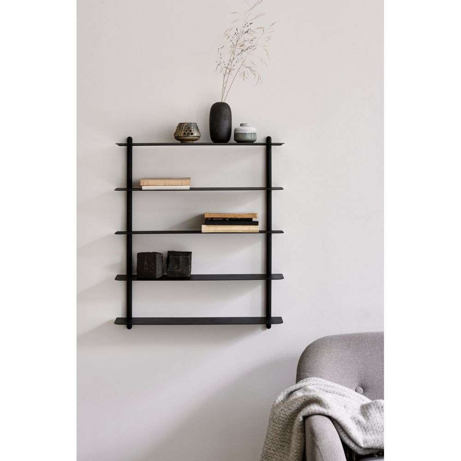 Nivo Shelf E Negru Frasin/Negru - GEJST