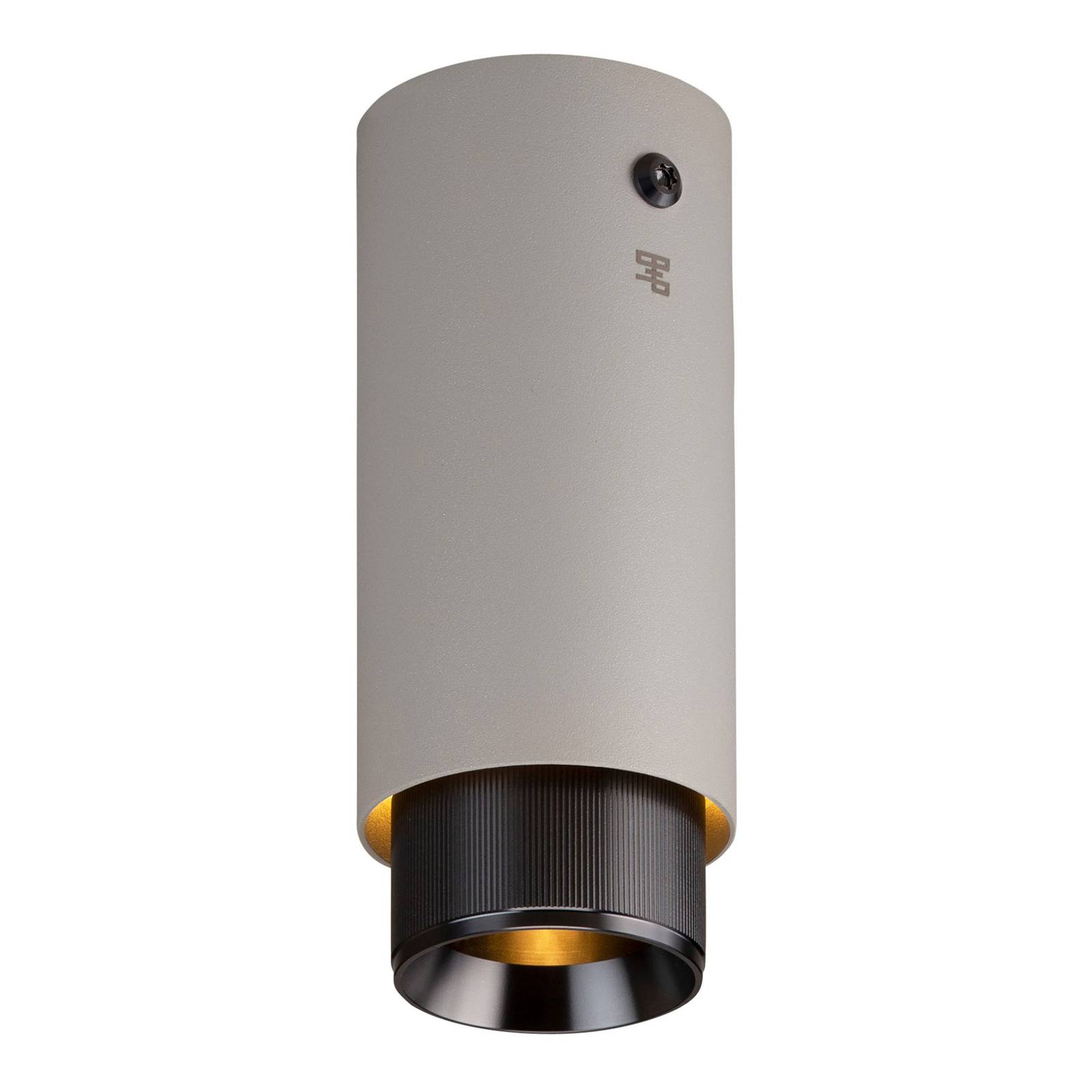 Buster + Punch Exhaust Surface fix grey/gunmetal, for Hallway, stainless steel, GU10, 9 W, H: 14.5 cm