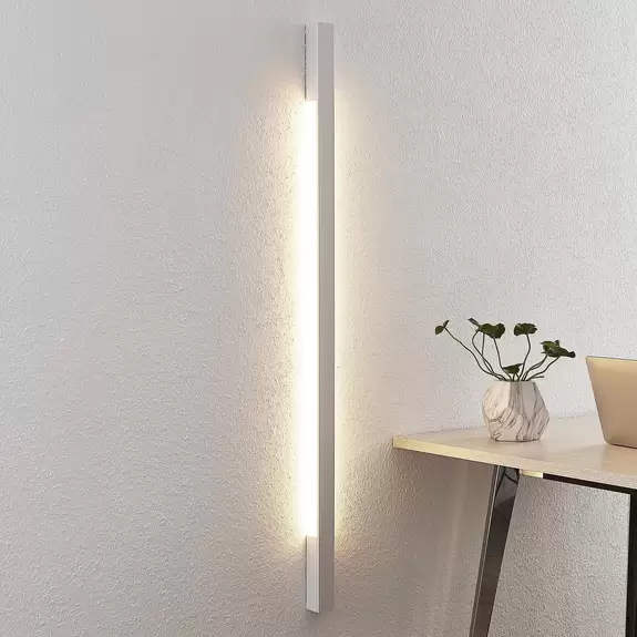 Lampenwelt Arcchio Ivano LED-Wandleuchte, 130 cm, weiß