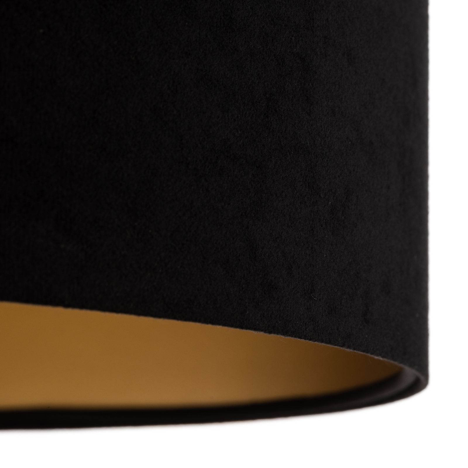 Salina lámpara colgante, negro/oro, Ø 50cm