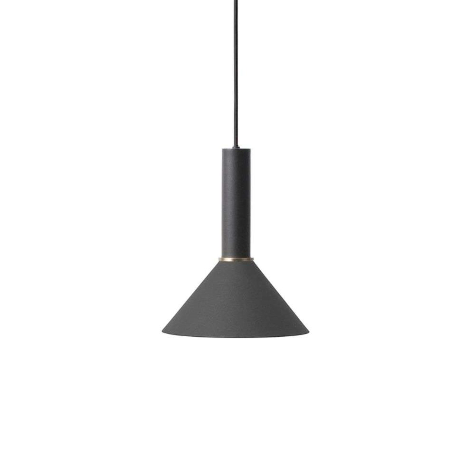 Collect Závěsná Lampa Cone High Black - Ferm Living