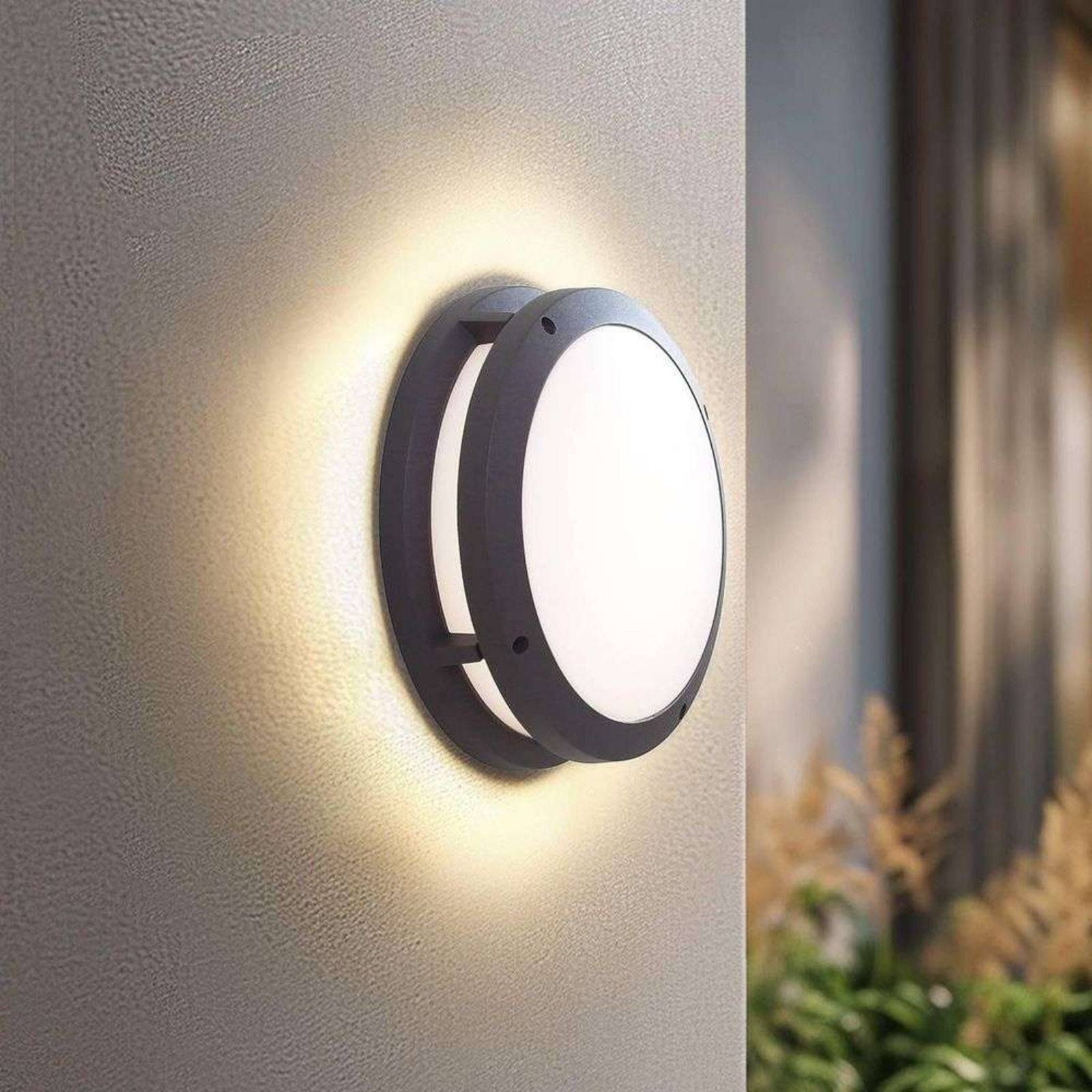 Liren LED Smart Venkovní Nástěnné svítidlo Grey - Lindby