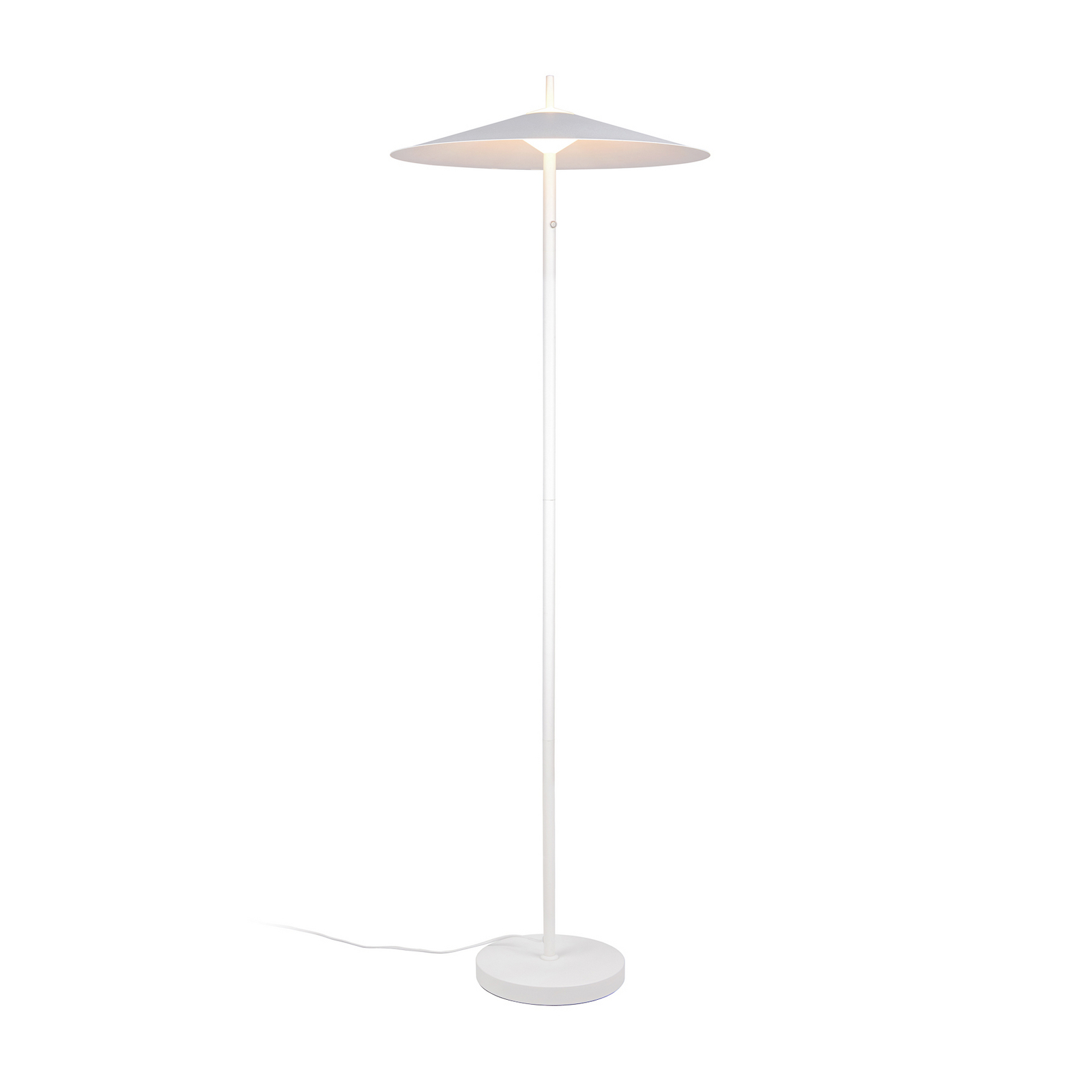 LED stāvlampa „Amalo“, matēti balta, augstums 145 cm, metāls, CCT LED stāvlampa „Amalo“, matēti balta, augstums 145 cm, metāls, CCT