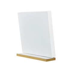 Aplique de pared LED Stilnovo Inbilico, dorado, altura 25 cm