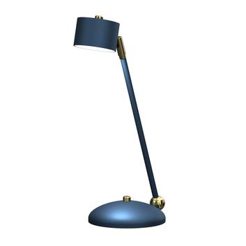 Tischlampe Arena in Blau-Gold