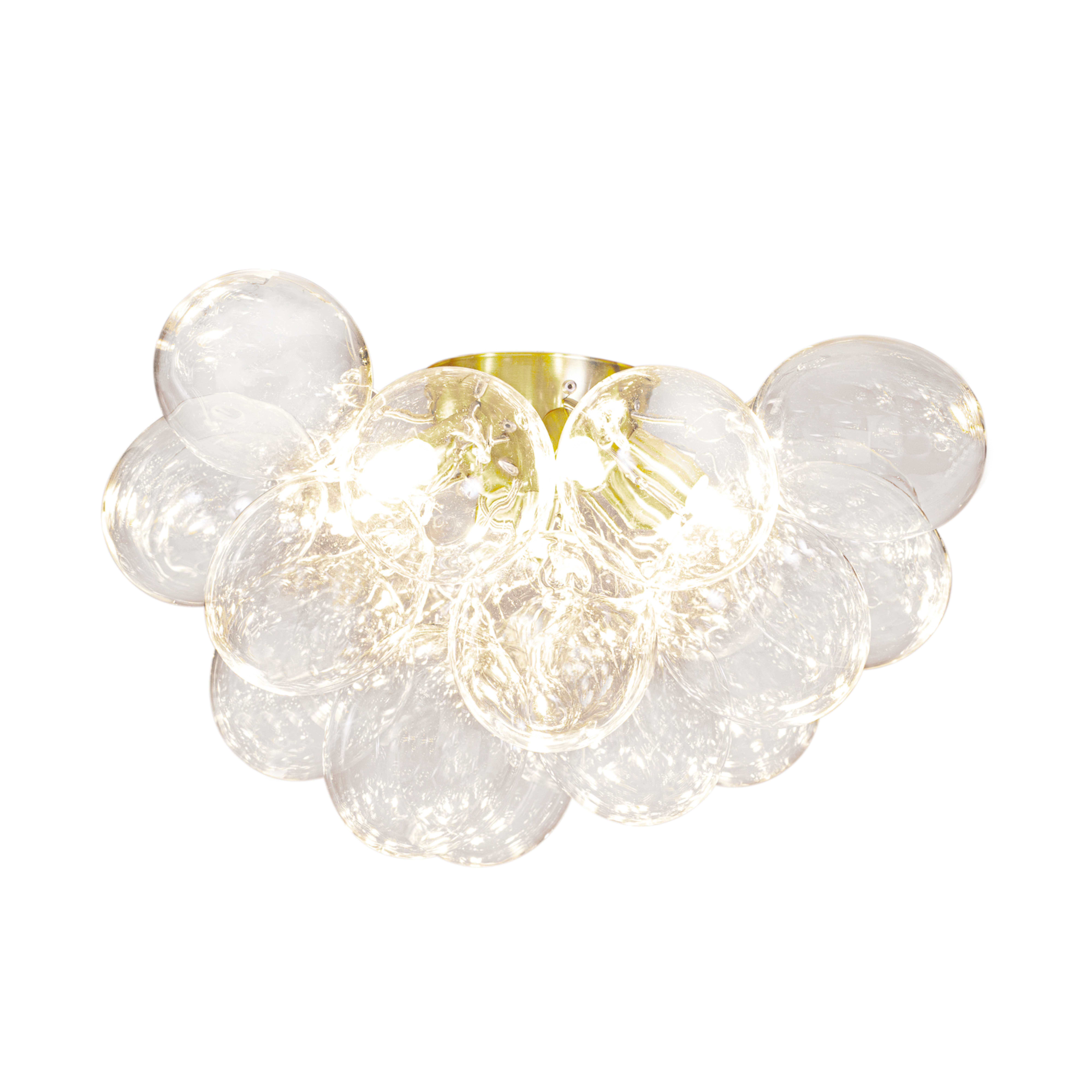 Gross Deckenleuchte Ø50 Messing/Klar - By Rydéns