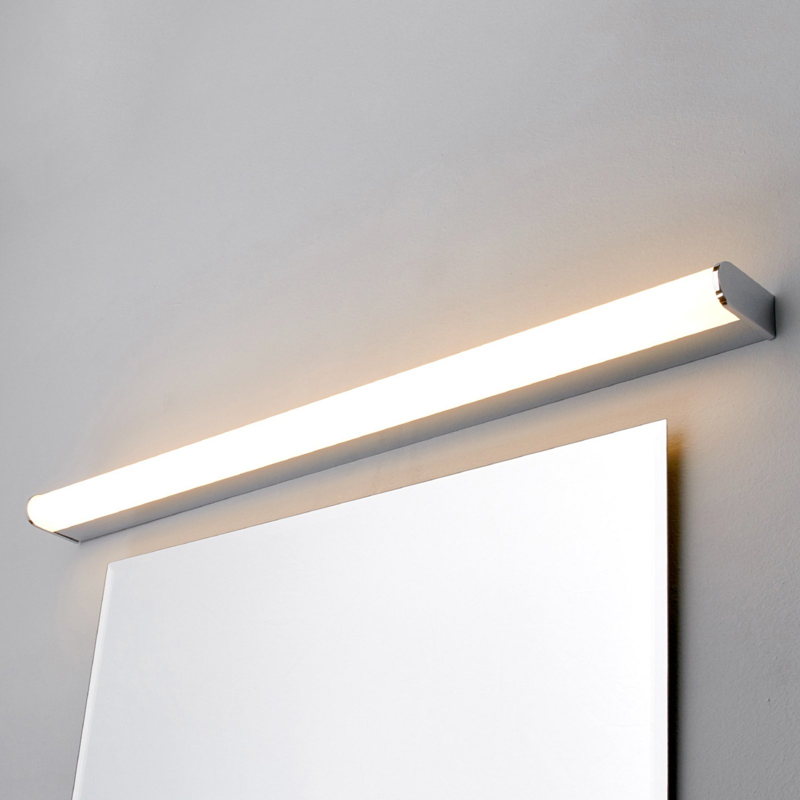 Philippa Round LED Lampa Ścienna L88 Chrome/White - Lindby