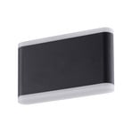 Elvi LED Smart Buiten Wandlamp Zwart - Lindby
