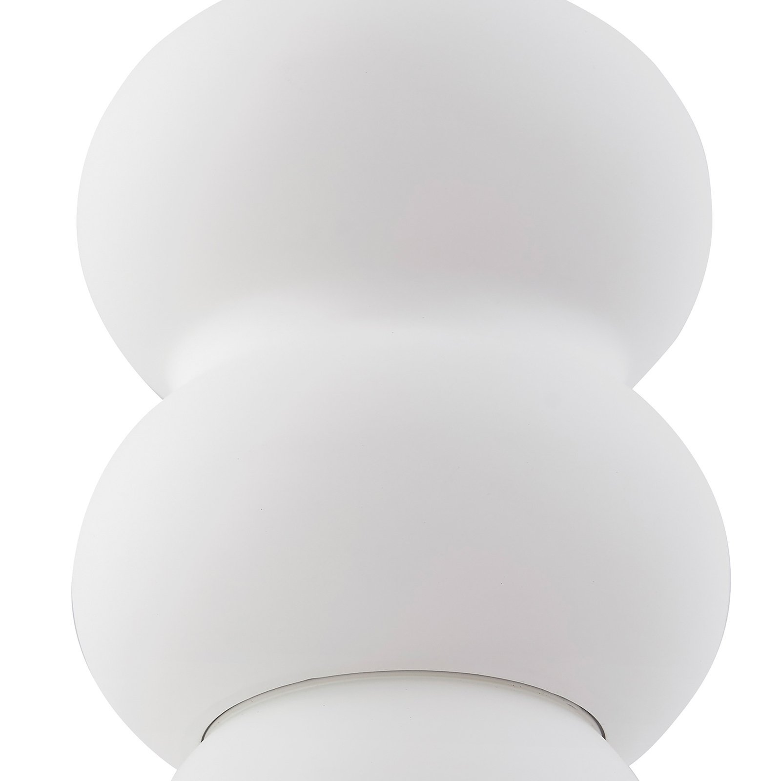 Lindby suspension Nielson, Ø 12 cm, blanc, plâtre