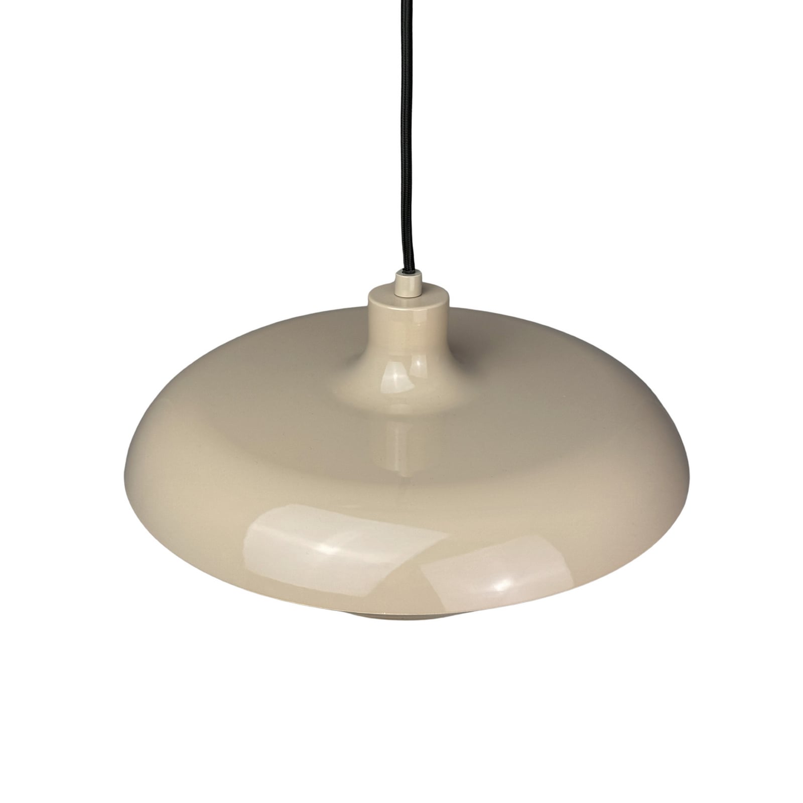 Ava hængelampe, beige, metal, Ø 31 cm – Dyberg Larsen Ava hængelampe, beige, metal, Ø 31 cm – Dyberg Larsen