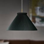 LE KLINT Hängeleuchte Model 1, moosgrün, Papier, Ø 44 cm