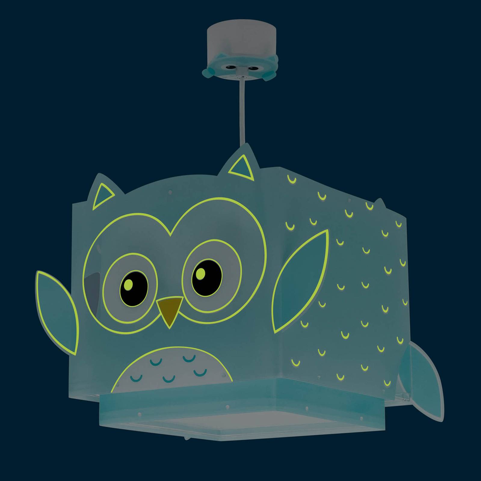 E-shop Dalber Little Owl závesné svietidlo s motívom sovy