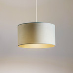 Golden Roller pendant light Ø 40 cm mint/gold