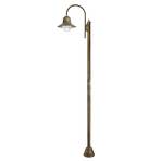 270 cm high Felizia lamp post in antique brass