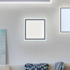 Plafonnier LED Edging, tunable white, 31x31 cm