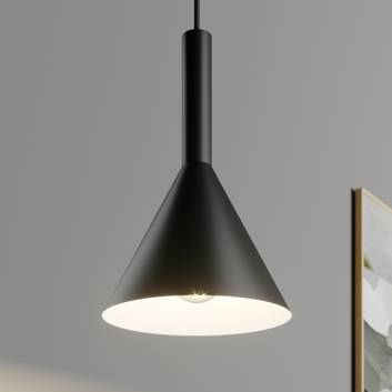 Arcchio Tadej hanglamp 1-lamp 19 cm zwart en wit